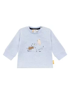 Steiff Bluza w kolorze błękitnym - Bluzy i sweterki niemowlęce - miniaturka - grafika 1