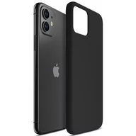 Etui i futerały do telefonów - Etui 3MK Silicone Case do Apple iPhone 12 Mini Czarny - miniaturka - grafika 1