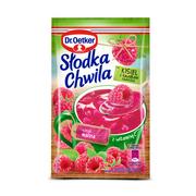 Budyń - Dr Oetker SŁODKA CHWILA KISIEL MALINOWY Z OWOCAMI 31,5G 55509335 - miniaturka - grafika 1