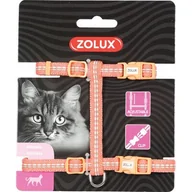 Szelki dla kotów - Tetra ZOLUX Szelki nylon regul TEMPO kol pomarańczowy - miniaturka - grafika 1