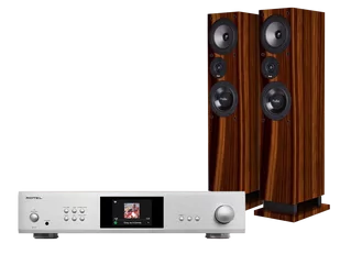 Rotel S14 (srebrny) + Response DT8 (heban) - Zestawy stereo - miniaturka - grafika 1