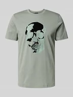 Koszulki męskie - T-shirt z nadrukowanym motywem - miniaturka - grafika 1