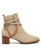 Botki damskie - Pikolinos Botki W1Z-8841 Beżowy - miniaturka - grafika 1