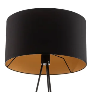 Nowodvorski Nowoczesna lampa podłogowa CADILAC BLACK/GOLD 7991_CADILAC_BL/G - Lampy stojące - miniaturka - grafika 5