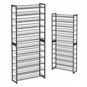 Szafki na buty - Regał stojący 92,5 x 223 x 30,7 cm Stojak Metalowy Szafka na buty 12 półek - miniaturka - grafika 1