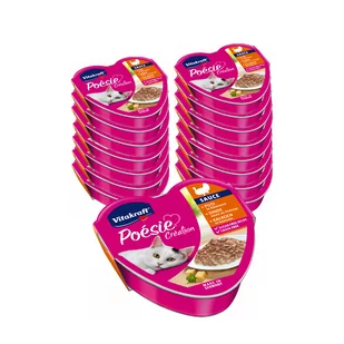 Vitakraft POESIE mokra karma dla kota indyk z serem 24x85g 56540-uniw - Mokra karma dla psów - miniaturka - grafika 1