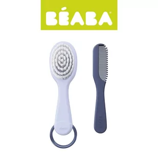 Beaba Mineral szczoteczka do włosów i grzebień - Szczotki do włosów dla dzieci - miniaturka - grafika 1