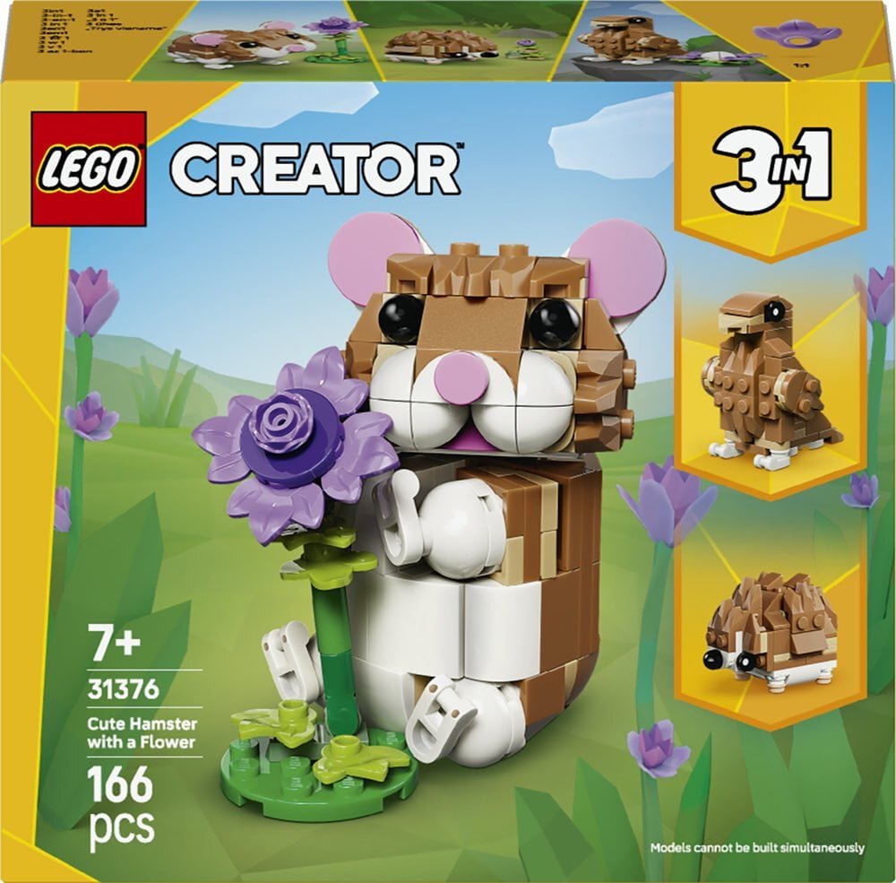 LEGO Creator Uroczy chomik z kwiatkiem 31376