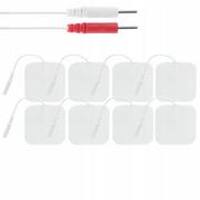 Akcesoria do rehabilitacji - 8X Elektroda Elektrody Pady Żelowe Tens/Ems - miniaturka - grafika 1