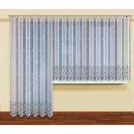 Firany - Firanka żakardowa odpasowana z wszytą taśmą marszczącą 250 x 200 cm - miniaturka - grafika 1