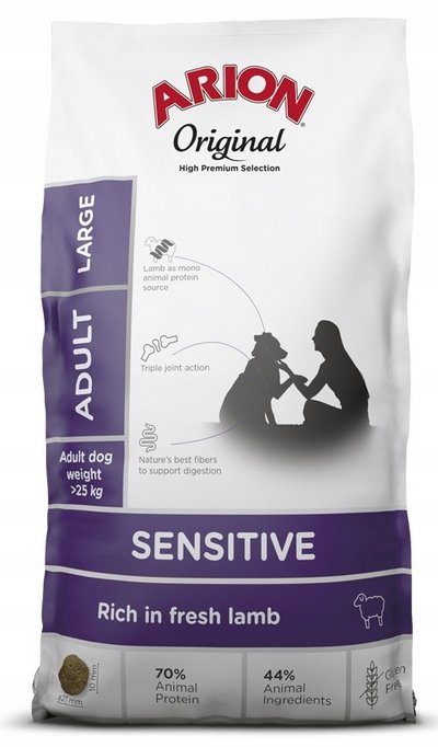 Arion Original Adult Large Breed Lamb&Rice 12 kg