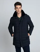 Kurtki męskie - kurtka camini granatowy - miniaturka - grafika 1
