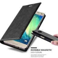 Etui i futerały do telefonów - Pokrowiec Cadorabo do Samsung Galaxy A5 2015 w kolorze czarnym z magnetycznym zamknięciem na telefon komórkowy - miniaturka - grafika 1