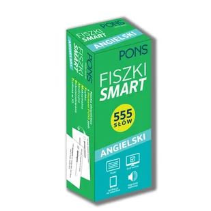 Fiszki Smart 555 słów Angielski w.2022 Nowa - Książki do nauki języka angielskiego - miniaturka - grafika 1