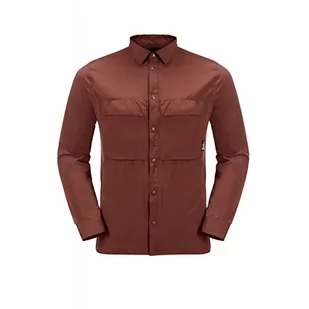 Jack Wolfskin Atacama Koszula Barn Red XL - Koszule męskie - miniaturka - grafika 1
