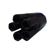 Przewody elektryczne - TRYTYT Palczatka termokurczliwa czarny PAL5 80/32 TRYTYT PAL5 80/32 - miniaturka - grafika 1