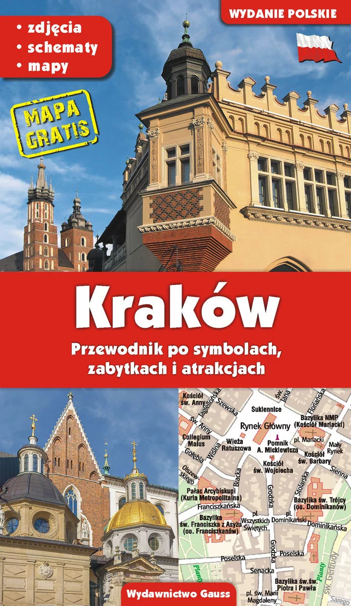 Gauss Przewodnik Kraków - wersja polska (wyd. 6) - Grzegorz Gawryluk