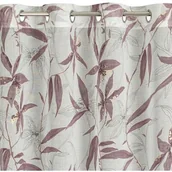 Zasłony - Zasłona EUROFIRANY Pati 140 x 250 cm Fioletowy - miniaturka - grafika 1