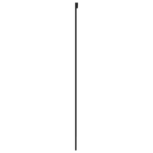 Drzwi przesuwne, czarne, 102,5x205cm, szkło hartowane aluminium 8721012120495 - Drzwi wewnętrzne - miniaturka - grafika 6