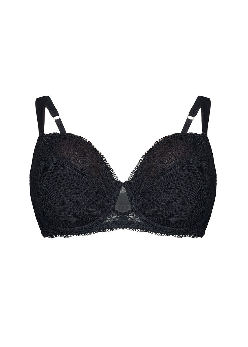 Biustonosz półusztywniany CELEBRISY Esotiq czarny 65F