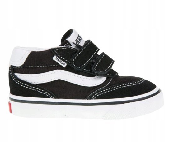 VANS BROOKLYN CZARNE TRAMPKI DZIECIĘCE NA RZEPY 18,5 JŁA