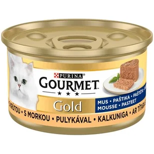 Purina Gourmet Gold Mus Indyk 85 g - Mokra karma dla kotów - miniaturka - grafika 1