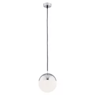 Lampy sufitowe - Argon Lampa wisząca LIVIA IP22 biało-srebrna E27 - miniaturka - grafika 1