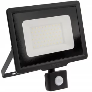 KOBI Oprawa LED MHC z czujnikiem 50W CZARNA barwa ZIMNOBIAŁA LED2B KFLNLC50ZBCZ - Oświetlenie warsztatowe - miniaturka - grafika 1
