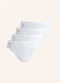 Majtki damskie - Sloggi Slipy Chic, 4 Szt. weiss - miniaturka - grafika 1