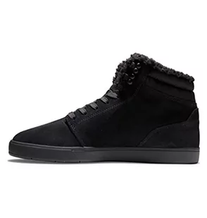 DC Shoes Crisis 2 Hi Wnt – High-Top-buty zimowe ze skóry dla mężczyzn, czarny, 42.5 EU - Koszulki męskie - miniaturka - grafika 1