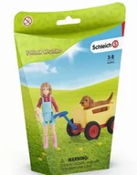 Figurki dla dzieci - Schleich 42543 Wózek dla Psów Farm World 0000044458 - miniaturka - grafika 1