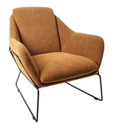 Fotele - Fotel tapicerowany Allora duży wybór kolorów - miniaturka - grafika 1