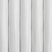 Przewody elektryczne - Kabel w oplocie białym poliestrowym trzyżyłowy 3x2,5mm2 Kolorowe Kable - miniaturka - grafika 1