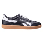 Sneakersy męskie - Męskie Sneakersy REEBOK REEBOK SMASH EDGE S 100208246 – Czarny - miniaturka - grafika 1
