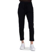 Spodnie sportowe damskie - Spodnie Champion C Logo Fleece Slim Joggers 116609-KK001 - czarne - miniaturka - grafika 1