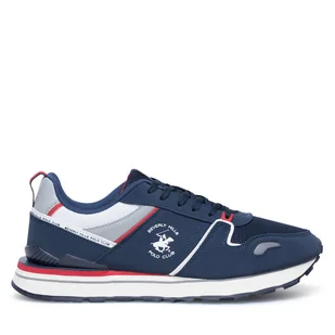 Sneakersy Beverly Hills Polo Club V5-6140 Granatowy - Sneakersy męskie - miniaturka - grafika 1