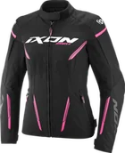 Odzież motocyklowa - Kurtka Motocyklowa Ixon Striker 2 Damska Czarny/Jasnoróżowy3XL - miniaturka - grafika 1