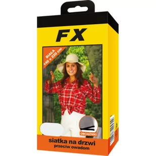 Bros Siatka na drzwi 75x220 biała 2 szt - Moskitiery - miniaturka - grafika 2