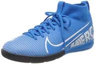 Piłka nożna - Nike Unisex Superfly 7 Academy Ic dziecięce buty piłkarskie, wielokolorowa - Mehrfarbig Blue Hero White Obsidian 414-38 EU - miniaturka - grafika 1