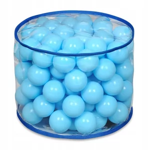 Pufa Siedzisko Dla Dzieci Niebieskie Piłki 39Cm - Fotele i krzesła ogrodowe - miniaturka - grafika 1