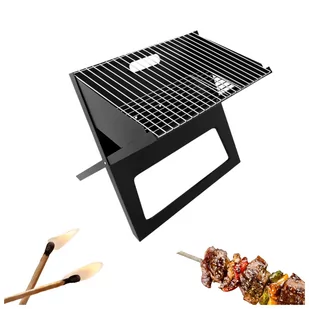 Grill Węglowy  Ogrodowy Przenośny Składany Walizka X - Grille - miniaturka - grafika 1