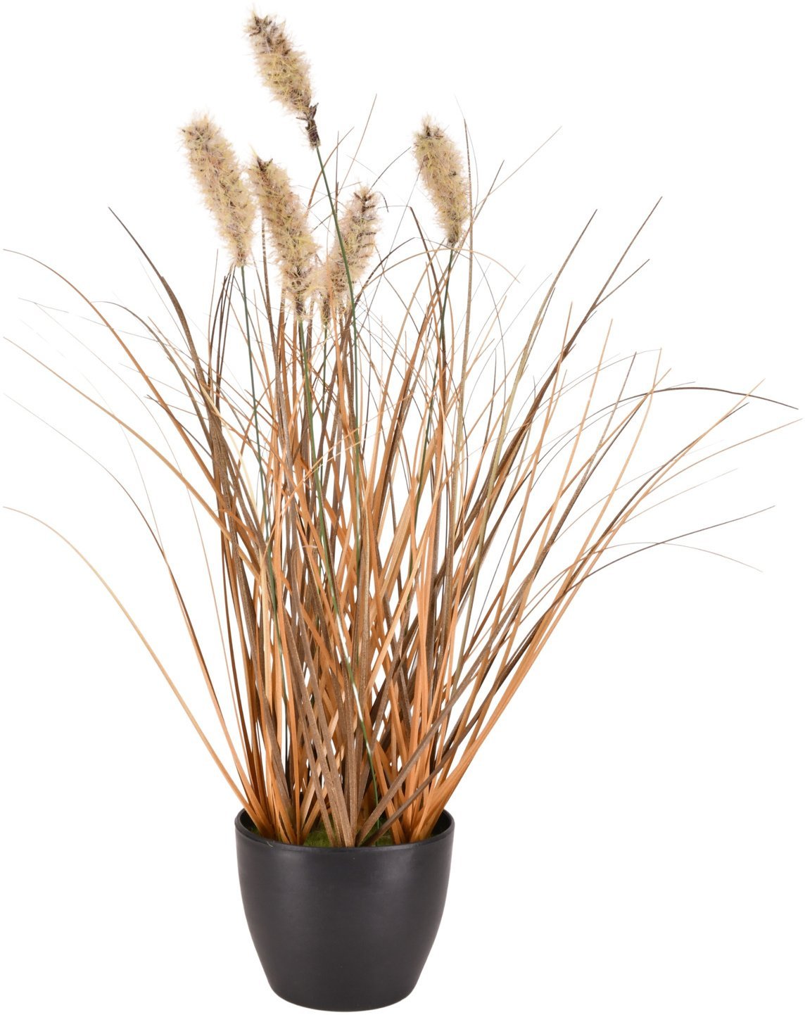 Direct Home and Garden Sztuczna roślina w doniczce Trawa Piaskowa 50cm