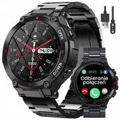 Smartwatch - SMARTWATCH MĘSKI GRAVITY GT7-2 POŁĄCZENIA POLSKIE MENU PULS CIŚNIENIE - miniaturka - grafika 1