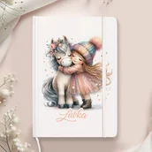 Notesy i bloczki - NOTATNIK z imieniem dziecka Pamiętnik Dziewczynki - miniaturka - grafika 1