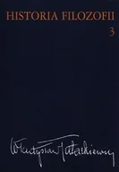 Filozofia i socjologia - Wydawnictwo Naukowe PWN Historia filozofii Tom 3 - Władysław Tatarkiewicz - miniaturka - grafika 1