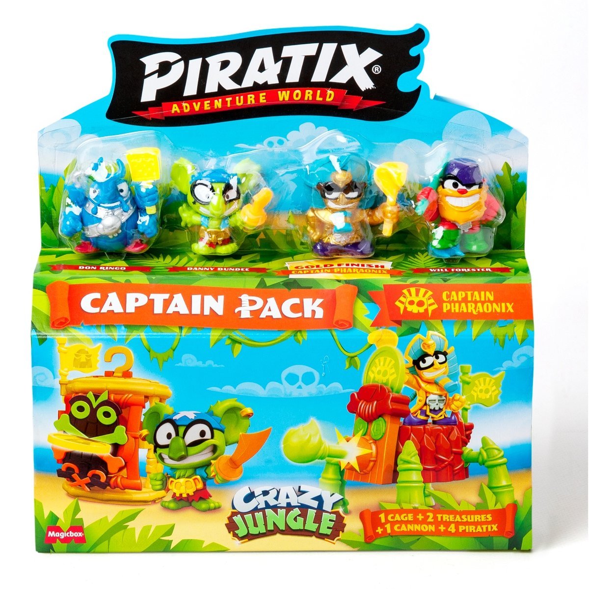 Piratix Crazy Jungle - Captain Pack Captain Pharaonix
