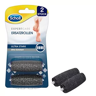 Scholl Expert care Wet & Dry rolki zapasowe Ultra Stark – wkład do elektrycznego usuwania zrogowaciałej skóry firmy Scholl – z cząstkami diamentowymi – 2 rolki - Meble i wyposażenie gabinetów medycznych - miniaturka - grafika 1