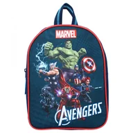 Plecaki szkolne i tornistry - Vadobag Plecak dziecięcy "Avengers" niebieski - miniaturka - grafika 1