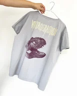 Koszule damskie - T-shirt Vintagesaurus grey - miniaturka - grafika 1