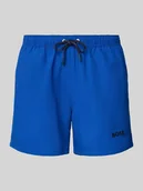 Kąpielówki męskie - Spodenki kąpielowe z elastycznym pasem model ‘Dogfish’ - miniaturka - grafika 1